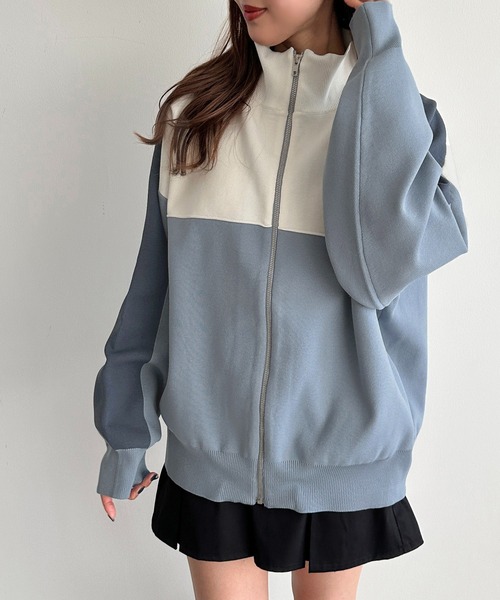 「apres jour mignon」 ブルゾン X-LARGE グレー レディース_画像9