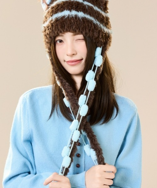 gossip!ロサンゼルス ニット帽 ニットキャップ レディース 4色展開