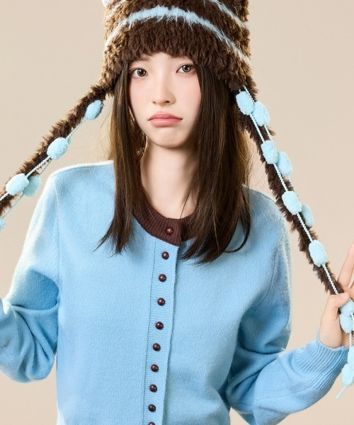 gossip!ロサンゼルス ニット帽 ニットキャップ レディース 4色展開