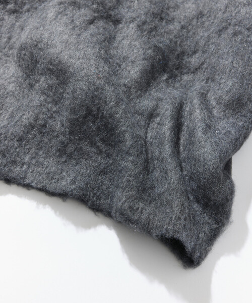 「FREAK'S STORE」 長袖ニット LARGE チャコールグレー メンズ_画像8
