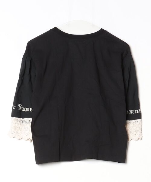 「GO TO HOLLYWOOD」 半袖カットソー ONE SIZE ブラック レディース_画像2