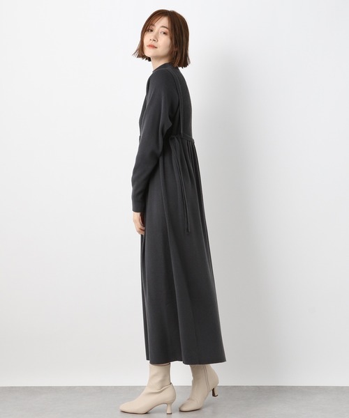 「A part by」 ニットワンピース FREE グレー系その他6 レディース_画像2