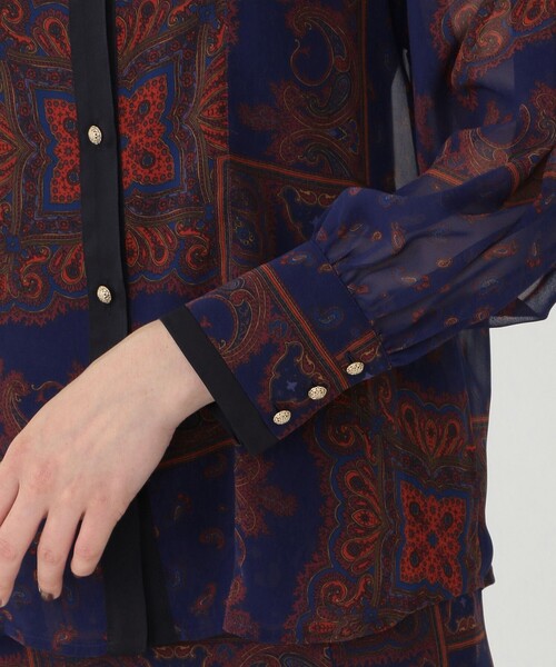 「LOVELESS」 長袖シャツ 34 パープル レディース_画像6