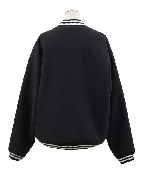 「PUNYUS」 スタジャン 4 ブラック レディース_画像9