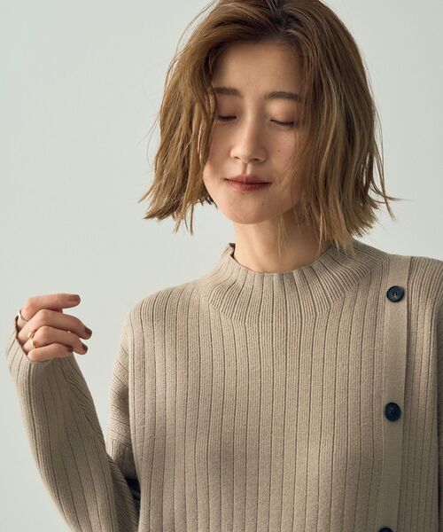 「YECCA VECCA」 ニットワンピース FREE ブルー レディース_画像9