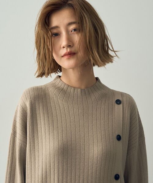 「YECCA VECCA」 ニットワンピース FREE ブルー レディース_画像10