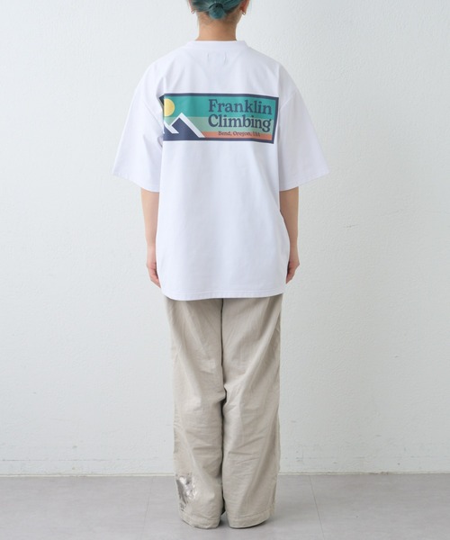 「Franklin Climbing」 半袖Tシャツ MEDIUM ブラック メンズ_画像2