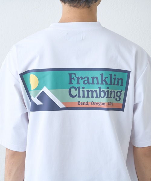 「Franklin Climbing」 半袖Tシャツ MEDIUM ブラック メンズ_画像5