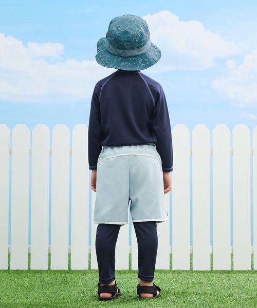ラッシュガード スイムレギンス（メッシュ） キッズ 子供 男の子 女の子 | Combi mini | 07