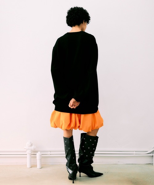 「NOISE MAKER」 長袖ニット S グレー レディース_画像6