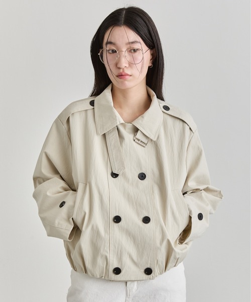 NUJOH トレンチコート コート Short Trench Jacket / ショートトレンチ