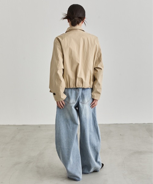 NUJOH トレンチコート コート Short Trench Jacket / ショートトレンチ