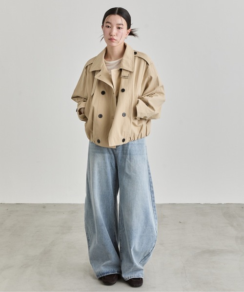 NUJOH トレンチコート コート Short Trench Jacket / ショートトレンチ