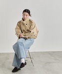 トレンチコート コート Short Trenc...の詳細画像3