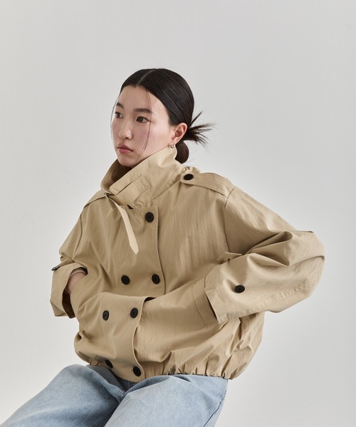 NUJOH トレンチコート コート Short Trench Jacket / ショートトレンチ