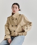 トレンチコート コート Short Trenc...の詳細画像5