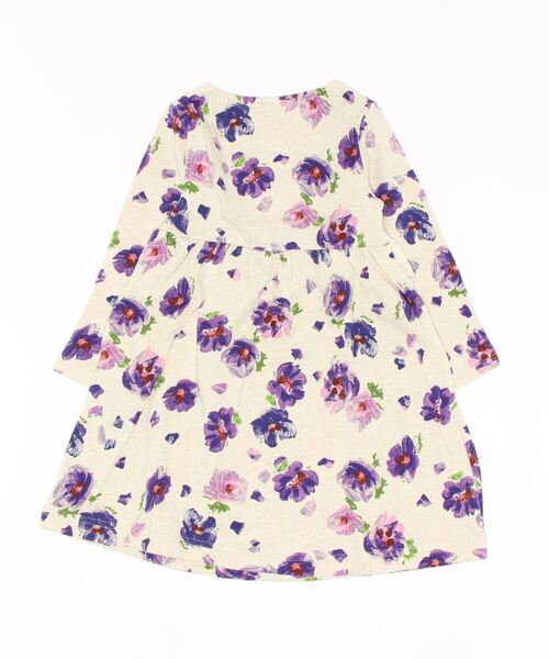「hakka kids」 「KIDS」長袖ワンピース 110cm レッド キッズ_画像2