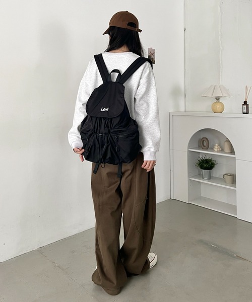Lee（リー） デイバック リュック Lee/フラップドローコードリュック