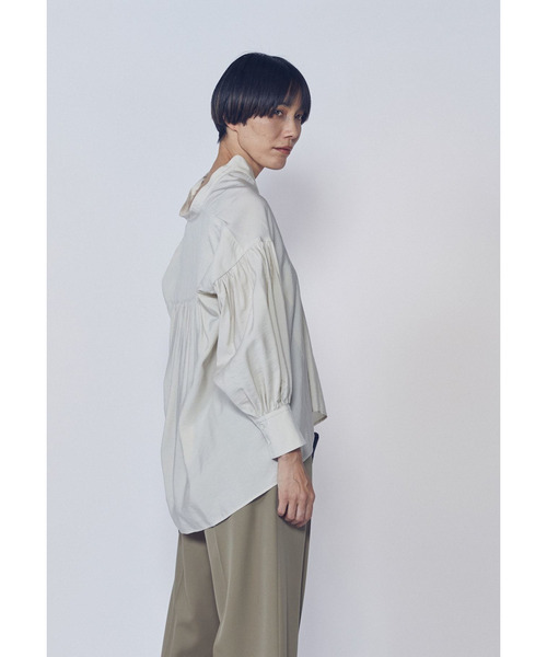 1er Arrondissement ブラウス シャツ モダールナイロンシルク