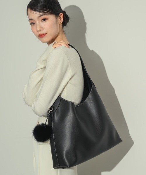 「NEUNA」 トートバッグ FREE ブラック レディース_画像7