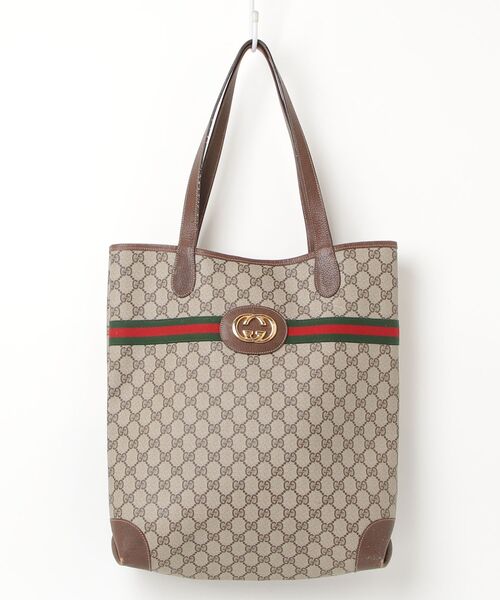 GUCCI（グッチ） GGスプリーム シェリーライン トートバッグ