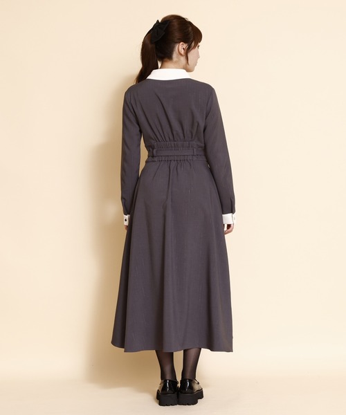 「REDYAZEL」 シャツワンピース SMALL グレー レディースの画像
