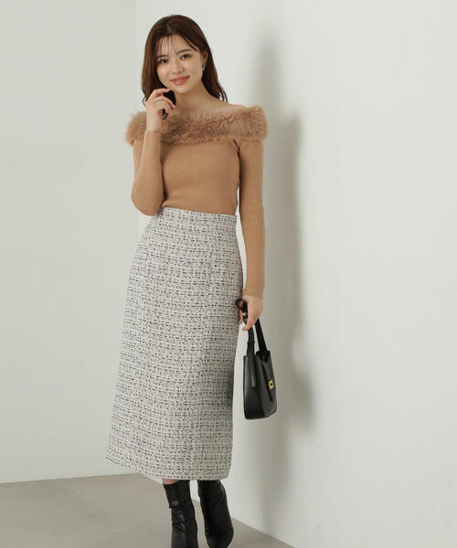 「PROPORTION BODY DRESSING」 ロングスカート X-SMALL ベージュ レディース_画像6