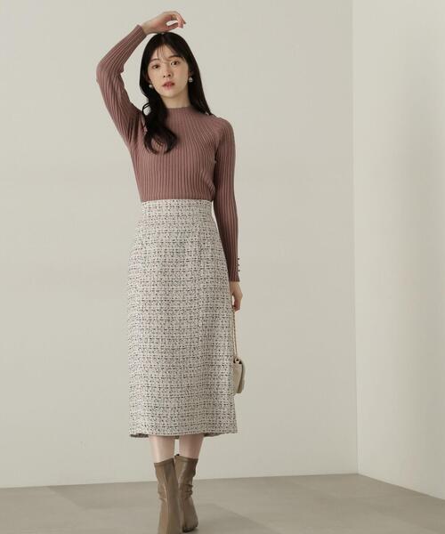 「PROPORTION BODY DRESSING」 ロングスカート X-SMALL ベージュ レディース_画像8