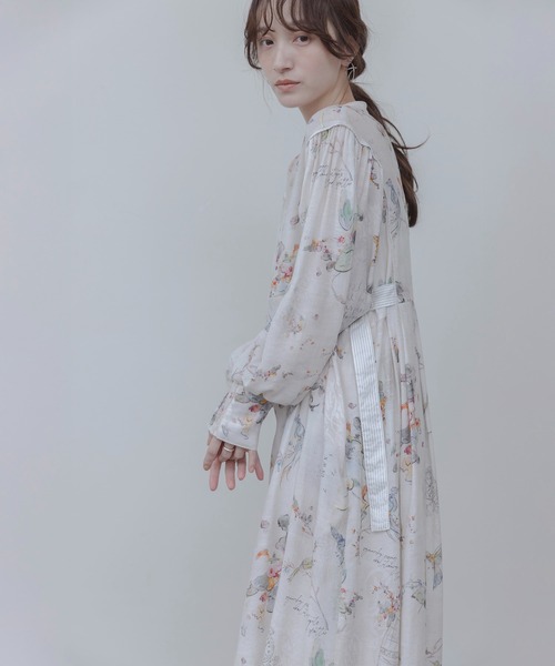 エイミーロウ　ワンピース Eimee Law（エイミーロウ） ワンピース バードボタニカルプリント