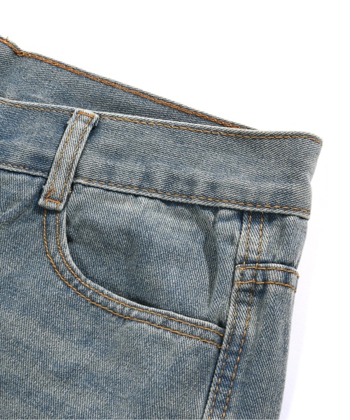 「neos」 デニムパンツ LARGE ブルー メンズ_画像2