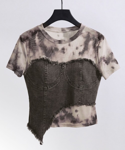 Diable baiser（ディアブルベーゼ） tシャツ 半袖 Y2K グランジ
