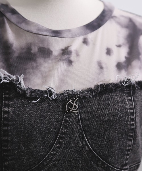 Diable baiser（ディアブルベーゼ） tシャツ 半袖 Y2K グランジ