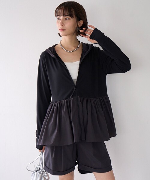 「UNFILO」 ブルゾン SMALL ベージュ レディース_画像5