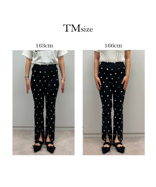 「prose verse」 パンツ MEDIUM ブラック レディース_画像4