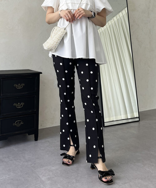 「prose verse」 パンツ MEDIUM ブラック レディース_画像6