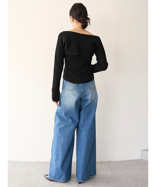 「SNIDEL」 デニムパンツ 00 ブルー レディース | SNIDEL | 10