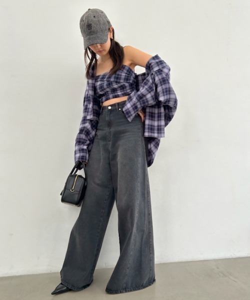 「SNIDEL」 デニムパンツ 00 ブルー レディース | SNIDEL | 16