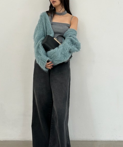 「SNIDEL」 デニムパンツ 00 ブルー レディース | SNIDEL | 18