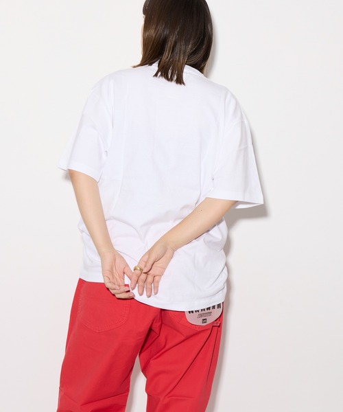 「THE BAREFOOT」 半袖Tシャツ「suzukiコラボ」 LARGE ホワイト メンズ_画像8