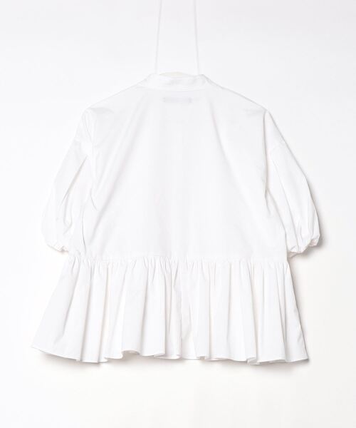 「TSURU by Mariko Oikawa」 7分袖ブラウス FREE ホワイト レディース_画像2