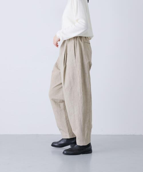 さ⭐︎かぐれ コットン カジュアルパンツ ベージュ Free かぐれ イージーパンツ FREE ベージュ レディース : ZOZOTOWN Yahoo!店
