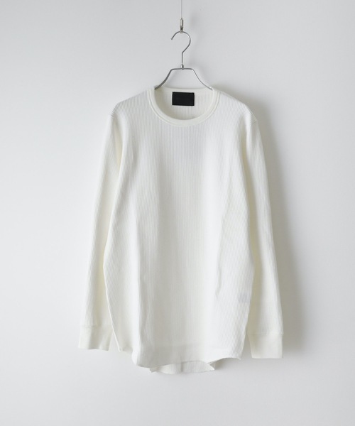 「LOUNGE LIZARD」 長袖Tシャツ 1 ホワイト メンズ_画像3