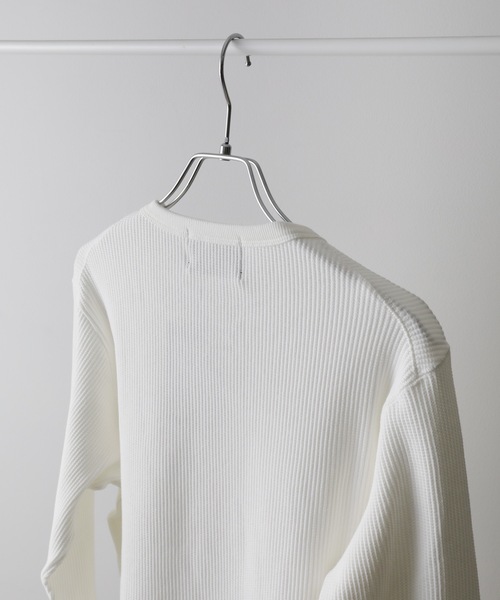 「LOUNGE LIZARD」 長袖Tシャツ 1 ホワイト メンズ_画像5