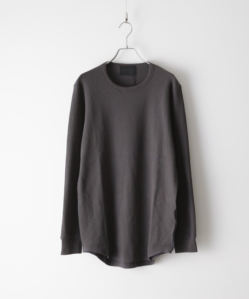 「LOUNGE LIZARD」 長袖Tシャツ 1 ホワイト メンズ_画像8