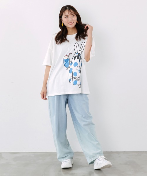 ScoLar Parity（スカラーパリティ） tシャツ 半袖 362124：クリーム