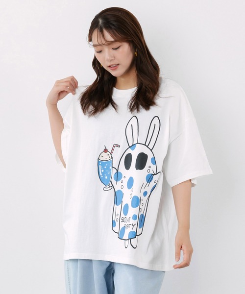 ScoLar Parity（スカラーパリティ） tシャツ 半袖 362124：クリーム