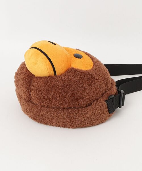 A BATHING APE MILO ぬいぐるみ型 ショルダーバッグ A BATHING APE（アベイシングエイプ） ショルダー ショルダーバッグ