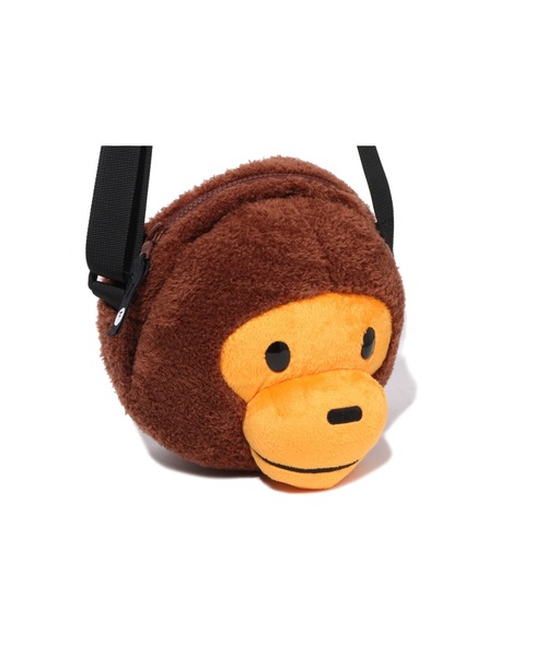 A BATHING APE MILO ぬいぐるみ型 ショルダーバッグ A BATHING APE（アベイシングエイプ） ショルダー ショルダーバッグ
