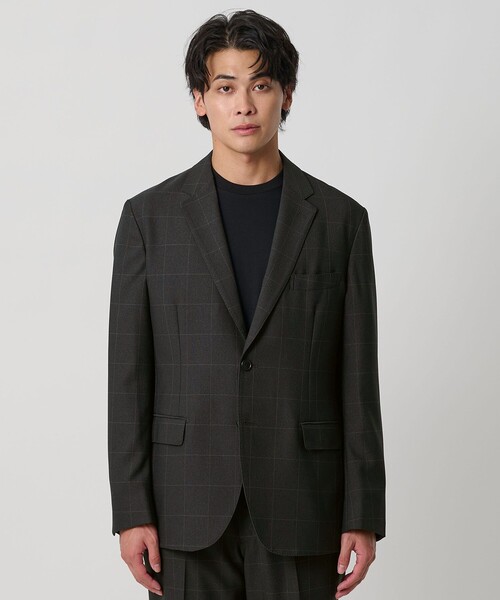 「A DAY IN THE LIFE UNITED ARROWS」 テーラードジャケット X-LARGE ダークグレー メンズ_画像5