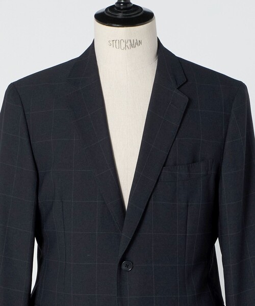 「A DAY IN THE LIFE UNITED ARROWS」 テーラードジャケット X-LARGE ダークグレー メンズ_画像9